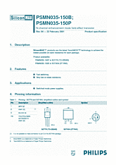 DataSheet PSMN035-150B pdf